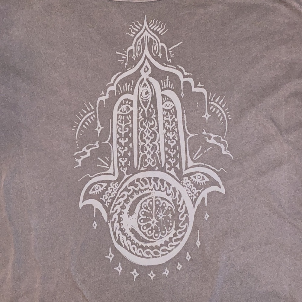 RVCA BOHO Graphic Tee by Arien Valizadeh oversized newwithouttag unique chic
